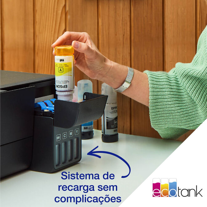 Impresora Multifunci&oacute;n de Inyecci&oacute;n de Tinta Epson EcoTank ET-2861 WiFi image number 14