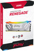 Kingston Kit 48GB (2 x 24GB) DDR5 CU-DIMM 8400MHz FURY Renegade RGB White CL40 image number null