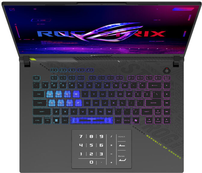 Port&aacute;til ASUS ROG Strix G16 G614PR 16" R9 8940HX 32GB DDR5 1TB RTX 5070 Ti FHD+ 165Hz image number 1