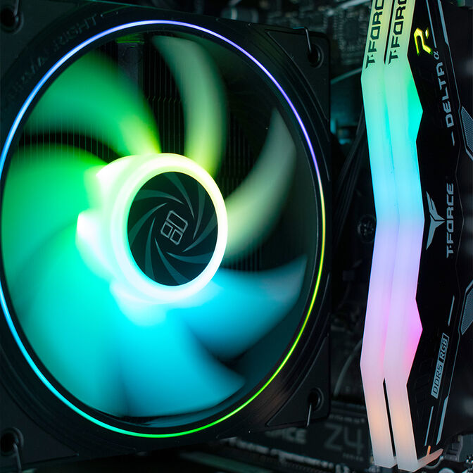 Ordenador AURA Gamer-PC Ryzen 5 7500F 16GB DDR5 512GB RTX 5060 WiFi W11 image number 4
