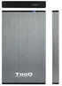 Caja Externa HDD Tooq 2.5" SATA (9,5mm) - USB 3.0/3.1 Gen 1 Gris Metalizado image number null