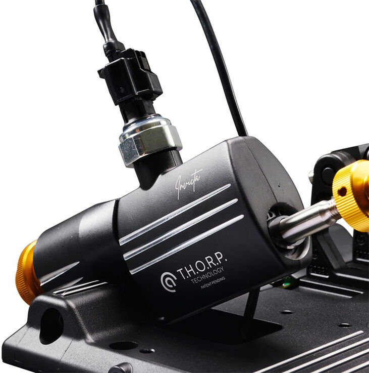 Asetek 40-090-0000001 mando y volante Negro, Naranja, Blanco USB Pedales PC image number 5