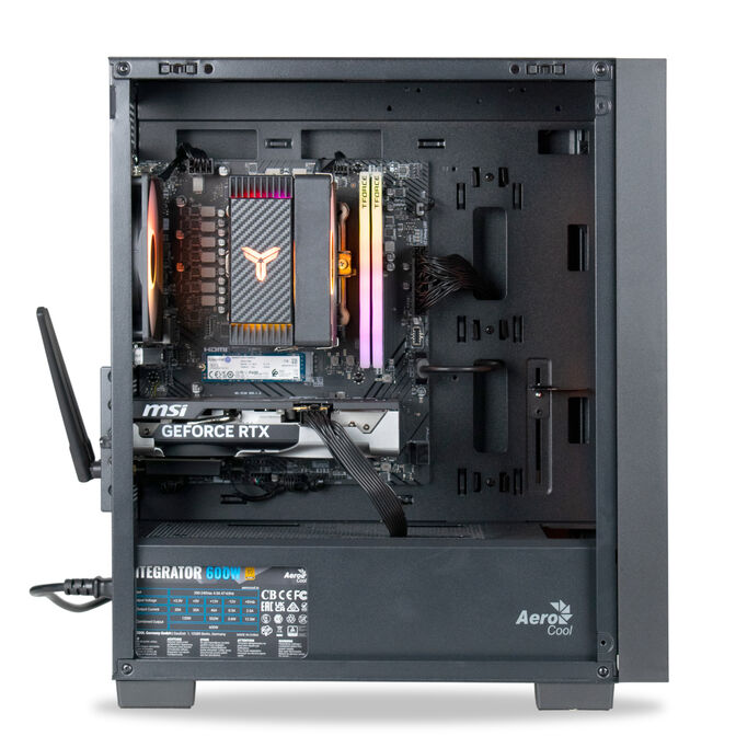 Ordenador AURA Gamer-PC Ryzen 5 7500F 32GB DDR5 1TB RTX 5060 WiFi W11 V2 image number 1