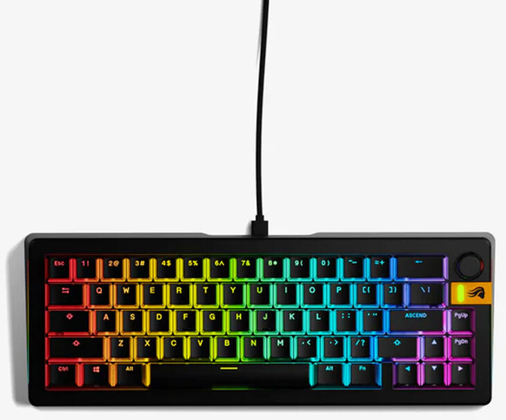 Teclado Mecânico Glorious GMMK 3 HE 65% Negro - Fox HE Switch (US) image number 0