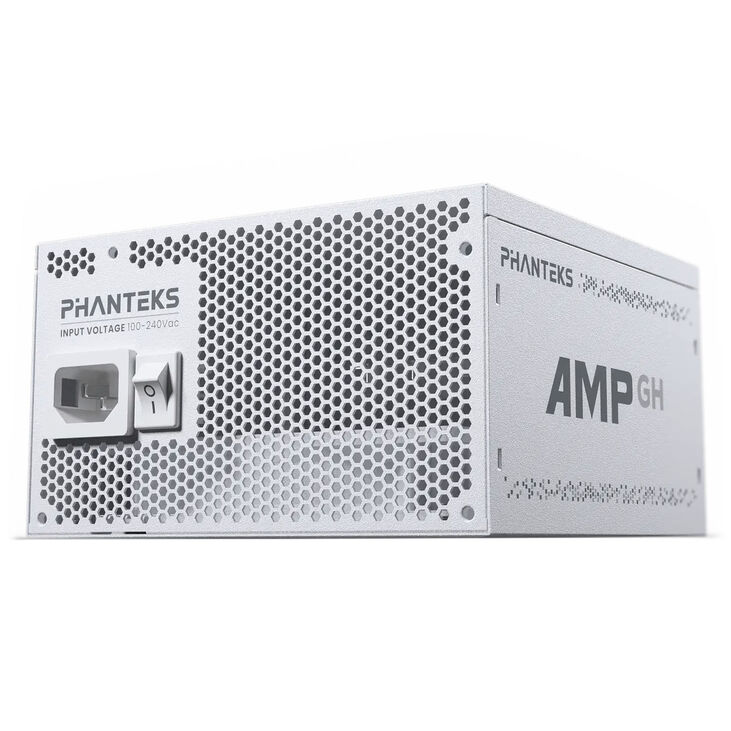 Fuente Modular Phanteks AMP GH V2 ATX 3.1 PCIe 5.1 1200W Platinum Blanca image number 1