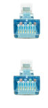 Cable de Red NanoCable RJ45 LSZH CAT.7 600MHZ SFTP AWG26 25 CM Blanco image number null