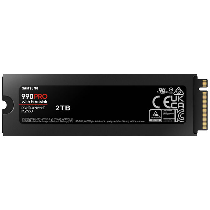 SSD Samsung 990 PRO 2TB Heatsink Gen4 M.2 NVMe (7450/6900MB/s) image number 7