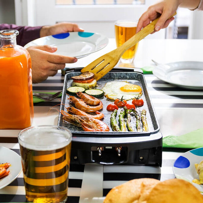 Plancha de Asar Cecotec Rock and Water 2000 image number 8