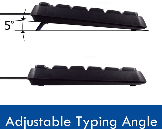 Teclado Ewent Business USB Quiet Typing PT Negro image number 3