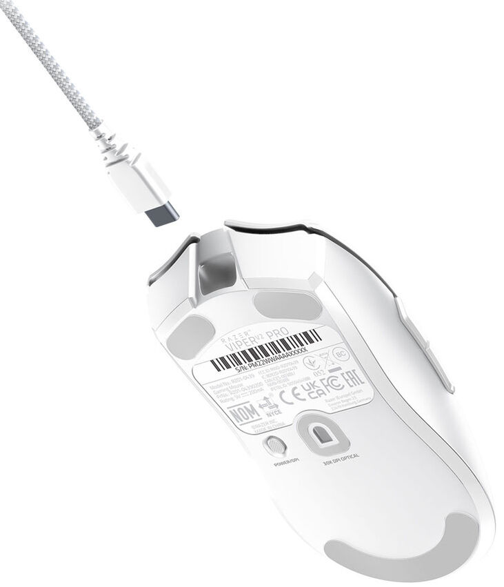 Ratón Razer Viper V2 Pro Mercury Wired/Wireless 30000DPI image number 3