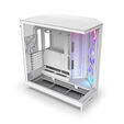 Caixa E-ATX NZXT H9 Flow RGB Blanca (2025) Cristal Templado image number null