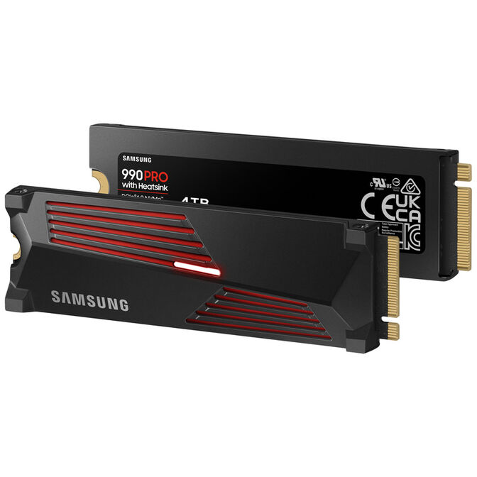SSD Samsung 990 PRO 4TB Gen4 M.2 NVMe (7450/6900MB/s) Heatsink image number 1