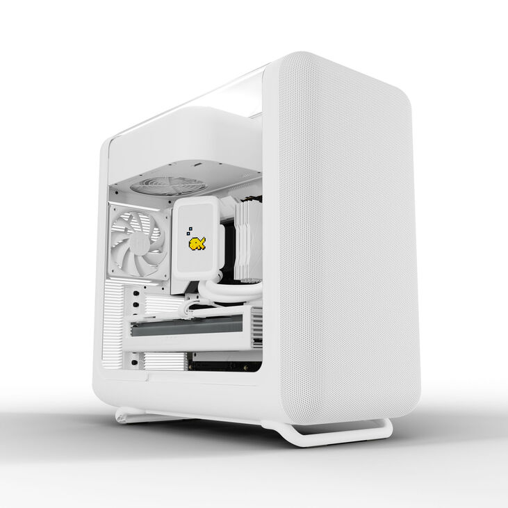Caja ATX Hyte X50  Vidrio Templado Snow White image number 10