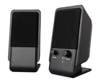 Colunas Ewent EW3528 Estéreo 2.0 12W RMS Pretas Colunas Ewent EW3528 Estéreo 2.0 12W RMS Pretas