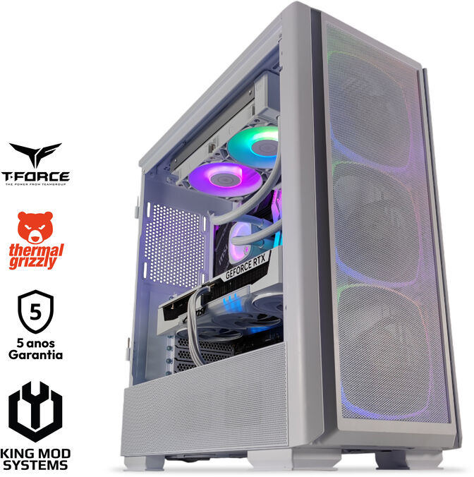 Ordenador King Mod Gamer-PC Intel i7 14700F 32GB DDR5 1TB RTX 5070 WiFi W11 image number 0