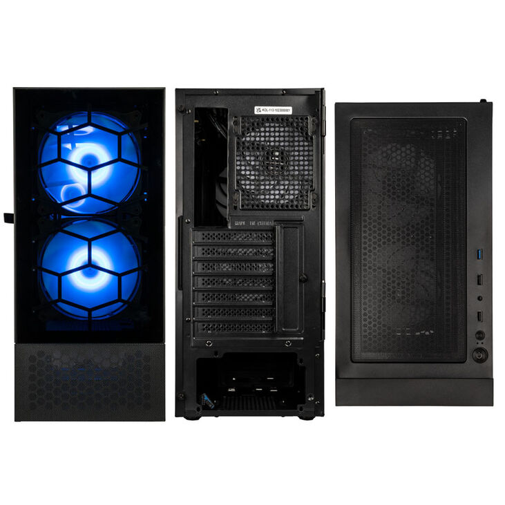 Caja ATX Kolink Observatory MX Glass ARGB Negro image number 9