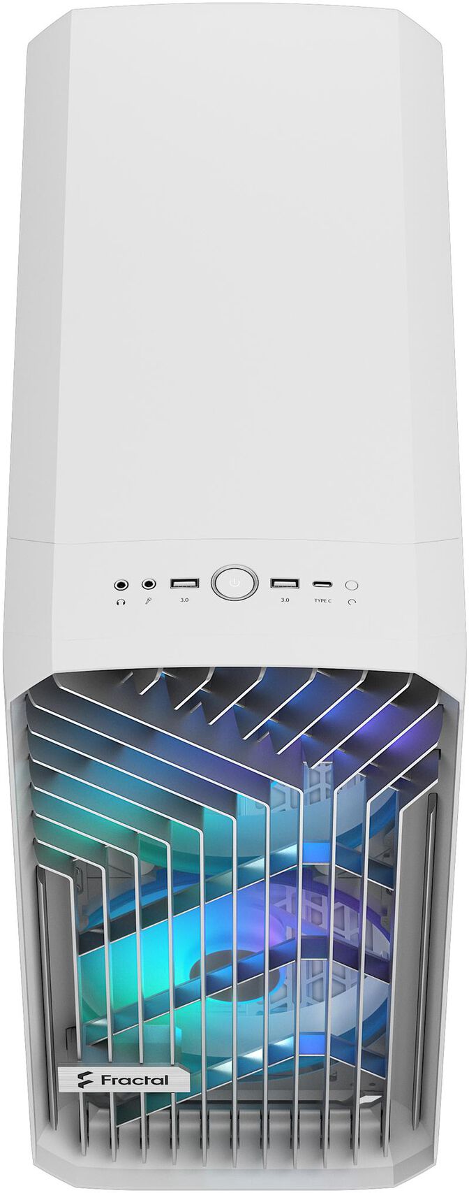 Torre E-ATX Fractal Design Torrent Compact RGB Blanco TG Clear Tint image number 14