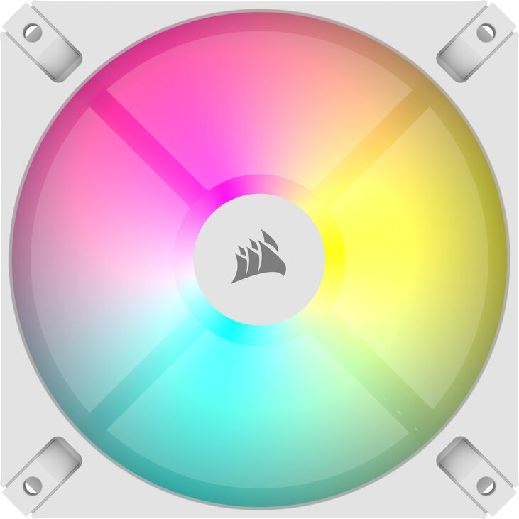 Ventilador Corsair iCUE AR120 RGB PWM Blanca 120mm image number 1