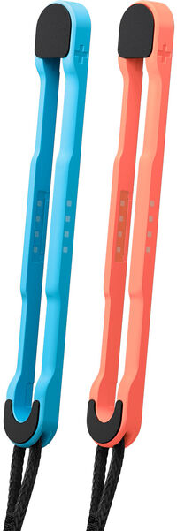 Joy-Con Strap (Esq-Dir) Azul Claro/Rojo Claro