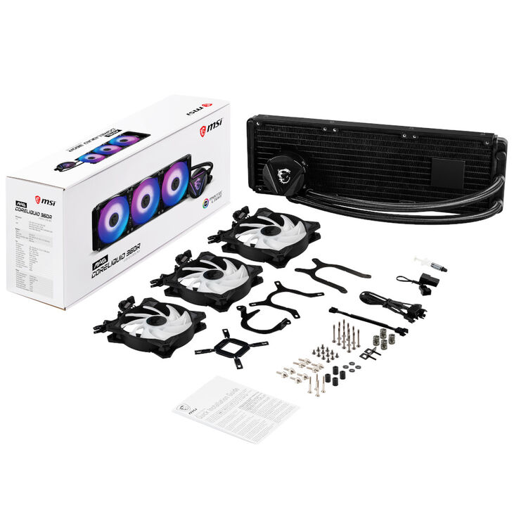 Refrigeración Liquida CPU MSI MAG CORELIQUID 360R V2 ARGB image number 3