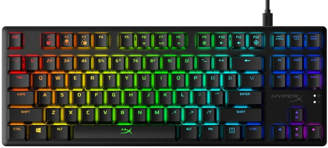 Teclado Mec&acirc;nico HyperX Alloy Origins Core RGB Gaming PT-BR HyperX Red Switches image number 0