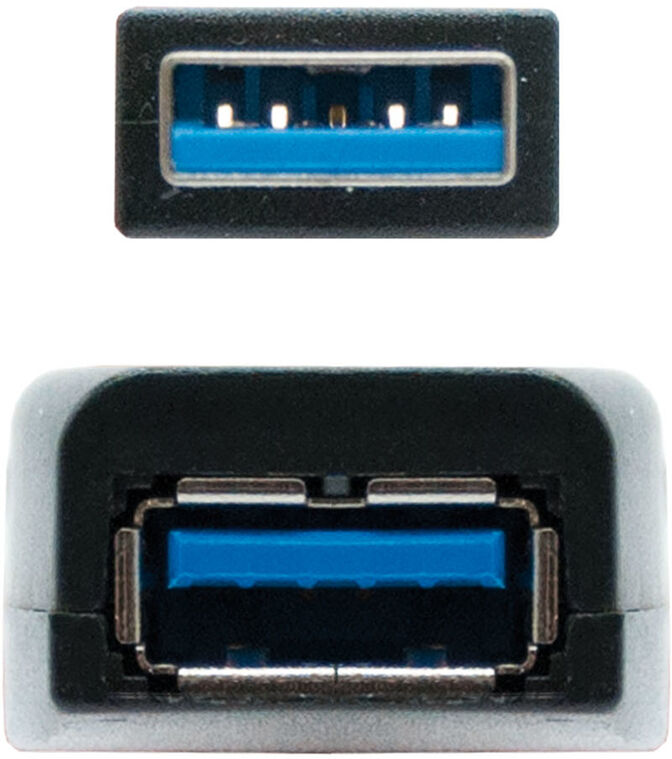 Cable USB 3.0 Nanocable Prolongador USB-A M/F 15 M Negro image number 2