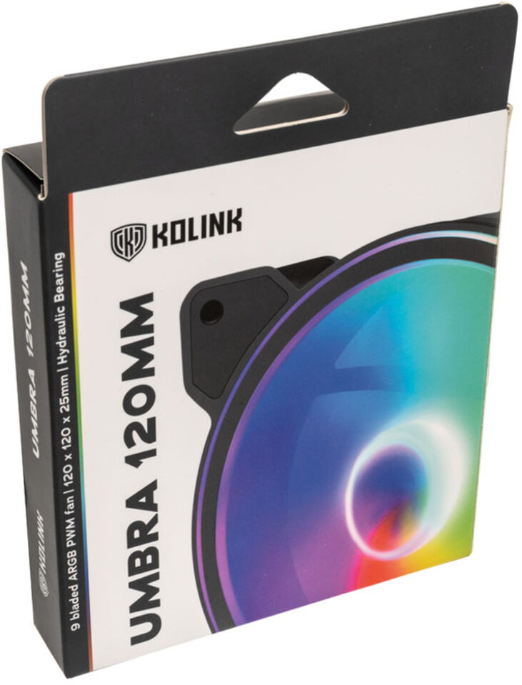 Ventilador Kolink Umbra HDB ARGB LED PWM -120mm image number 7