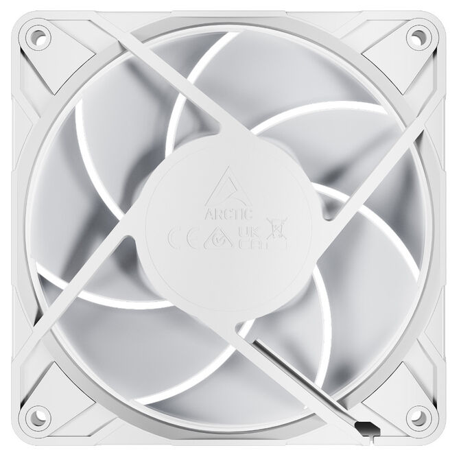 Ventilador Arctic P12 PRO PWM PST ARGB 120mm (Pack 3) - Blanco image number 6