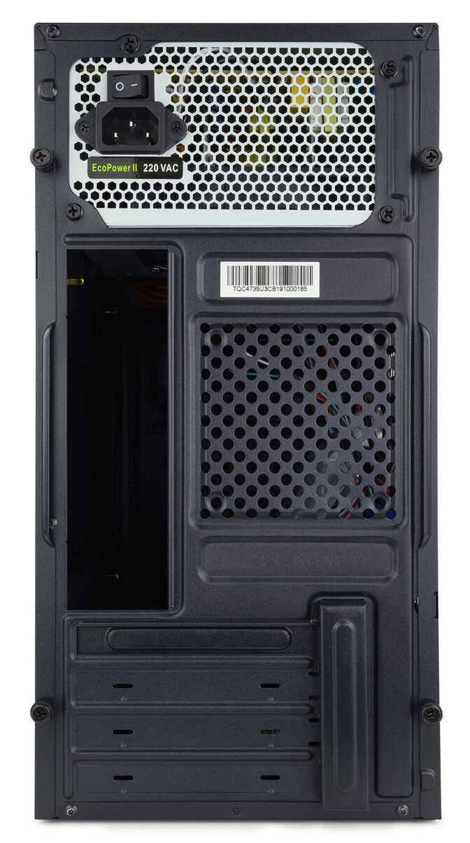 ** B Grade ** Caja Micro-ATX Tooq C/ Fuente 500W + Lector de Tarjetas + 2x USB 3.0 Negra image number 4