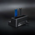 Dock Tooq para 2xSSD M.2 NVMe+1xSATA 2,5"/3,5" USB 3.2 Clone image number null