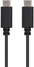 Cable USB 2.0 3A Nanocable USB-C M/M 3 M Negro image number null