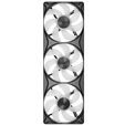 Ventilador Corsair iCUE Link RS360 II Unified Frame Negras ARGB PWM Triplo Ventilador 120mm (360mm) image number null