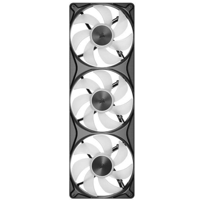Ventilador Corsair iCUE Link RS360 II Unified Frame Negras ARGB PWM Triplo Ventilador 120mm (360mm) image number 5