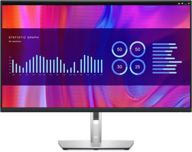 Monitor Dell P Series 31.5" P3223DE IPS QHD 60Hz 5ms USB-C (90W) image number 0