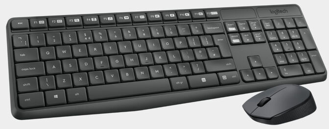 Teclado + Rat&oacute;n Logitech MK235 Wireless PT image number 2