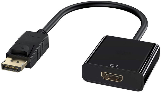 Adaptador Gigabit Ewent DisplayPort para HDMI Tipo A M/F image number 0