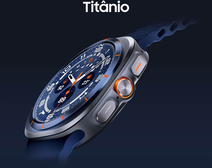 Reloj Smartwatch Samsung Galaxy Watch Ultra 2025 47mm LTE Plata image number 2