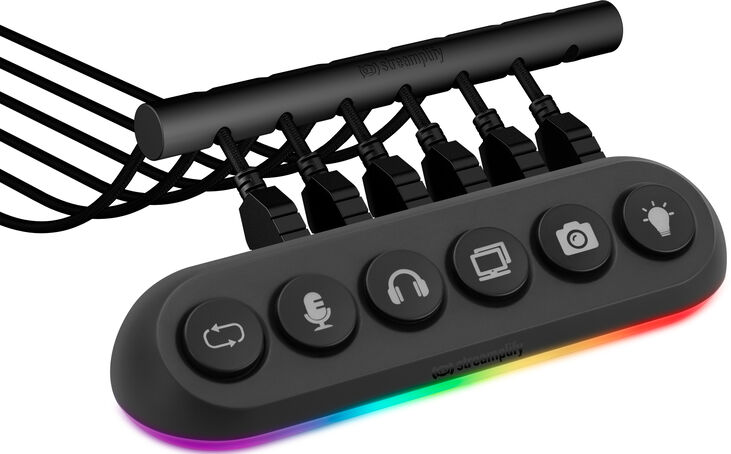 HUB Streamplify DECK 5 Slot, RGB, 12V, EU - Negro image number 5