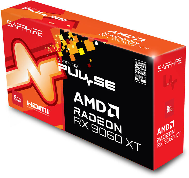 Tarjeta Gráfica Sapphire Radeon RX 9060 XT Pulse 8GB GDDR6 image number 6