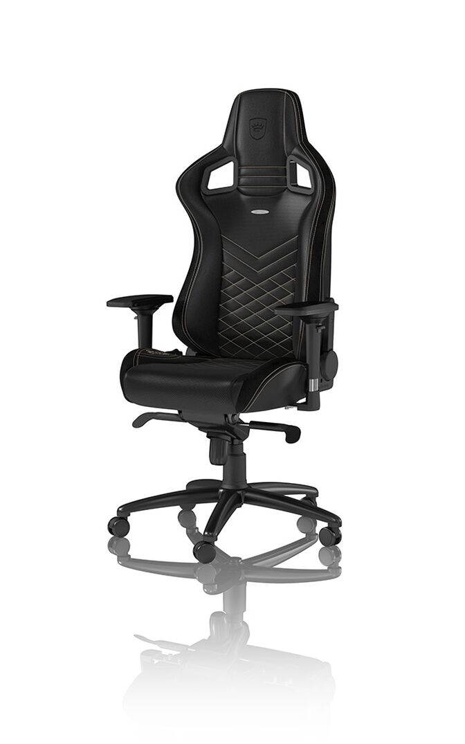 Silla noblechairs EPIC - Negro / Dorado image number 0
