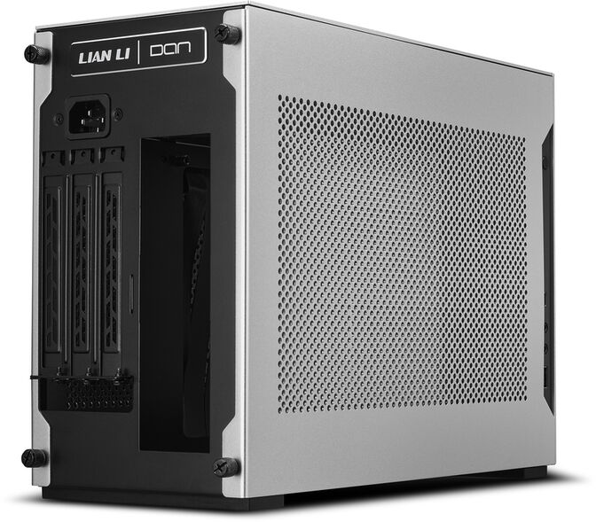 Caja Mini-ITX Lian Li x Dan Cases A4-H2O A4 PCIE4.0 Silver image number 3