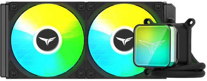 Refrigeraci&oacute;n L&iacute;quida Team Group T-Force Siren GA240M Negro image number 1