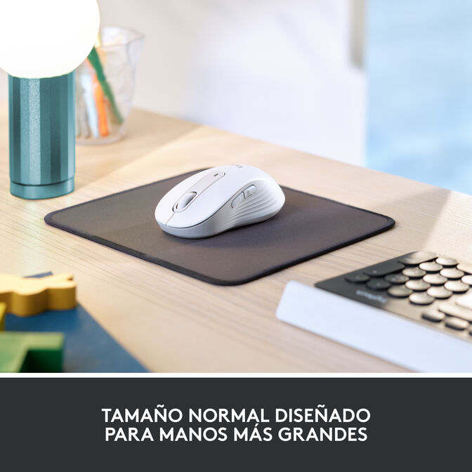 Rat&oacute;n Logitech Signature M650 L Wireless Off-White image number 8