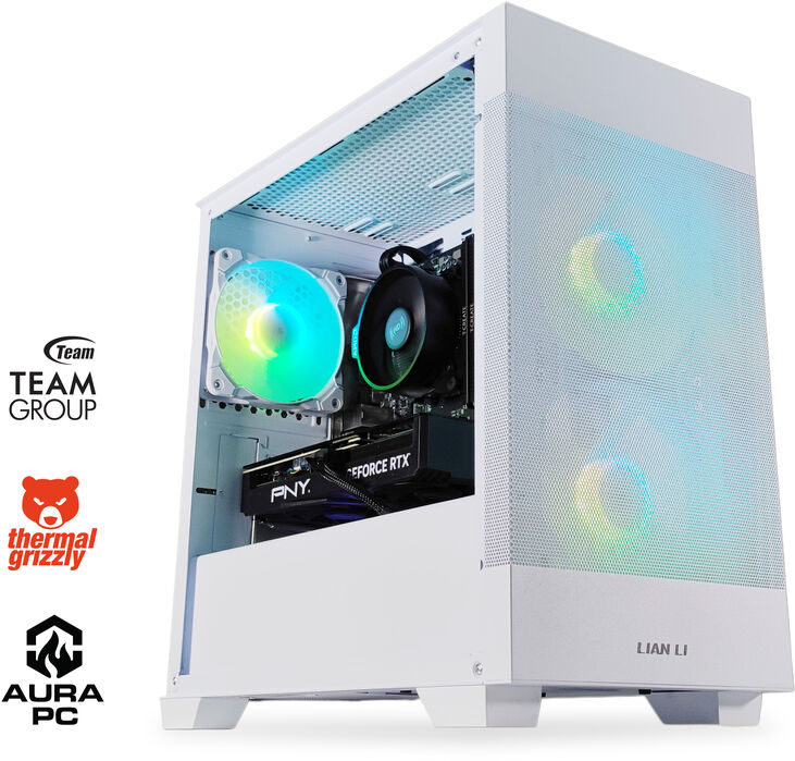 Ordenador AURA Gamer-PC Ryzen 5 7500F 32GB DDR5 1TB RTX 4070 SUPER WiFi W11 image number 0