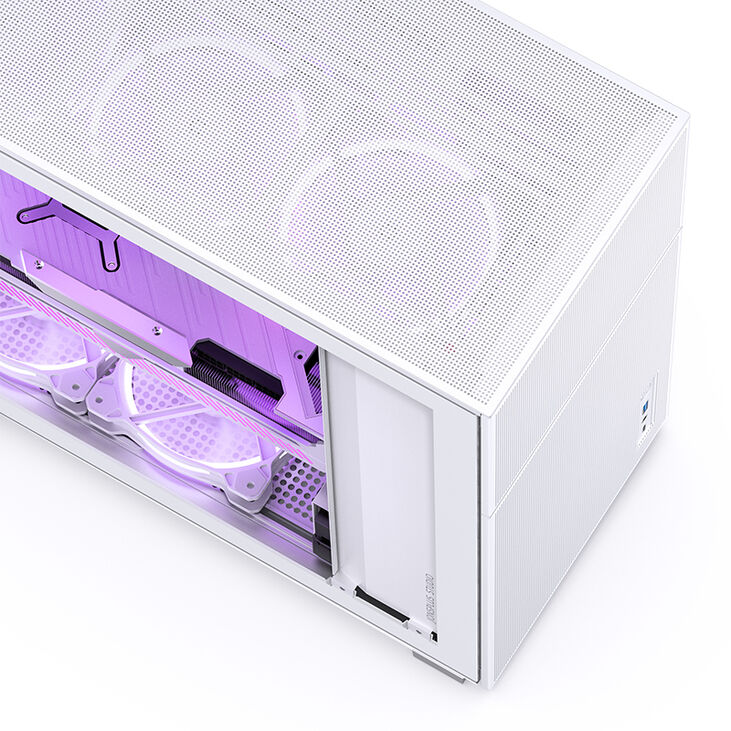 Caja ATX Jonsbo D41 MESH Vidrio Templado Blanco image number 25