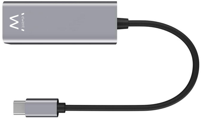 Adaptador Gigabit Ewent USB-C para Gigabit Gris image number 1
