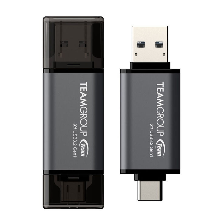 Pen Team Group X1 128GB USB3.2 Gen1 (Type-C + Type-A) image number 1