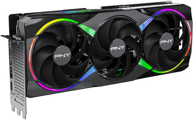 Tarjeta Gr&aacute;fica PNY GeForce&reg; RTX 5080 Gaming RGB Triple Fan OC 16GB GDDR7 DLSS3 image number 3