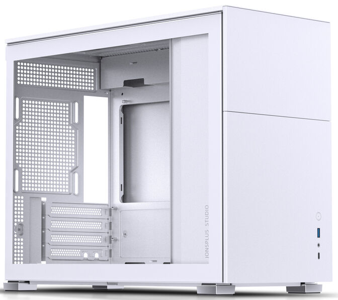 Caja Micro-ATX Jonsbo D31 STD Vidrio Templado Blanco image number 0