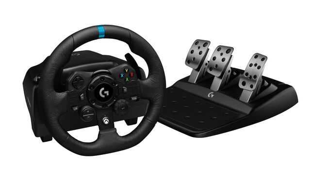 Volante Logitech G923 TrueForce Racing Wheel + Driving Force Shifter Xbox Series X|S/Xbox One/PC image number 0